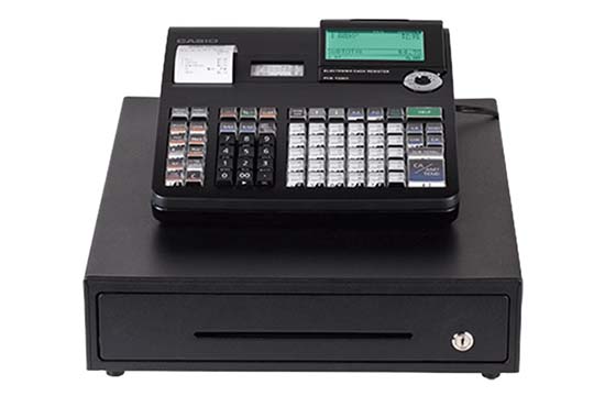 Casino cash clearance register