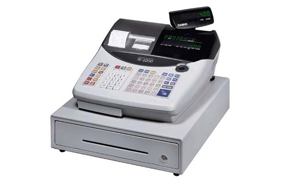 Casio TE-2200 Cash Register